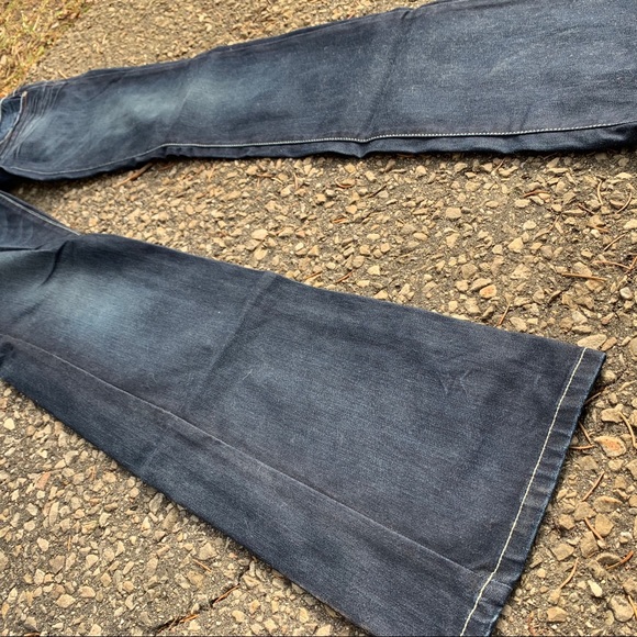 Guess Dark Wash Slight Flare or Boot Cut - Picture 3 of 8